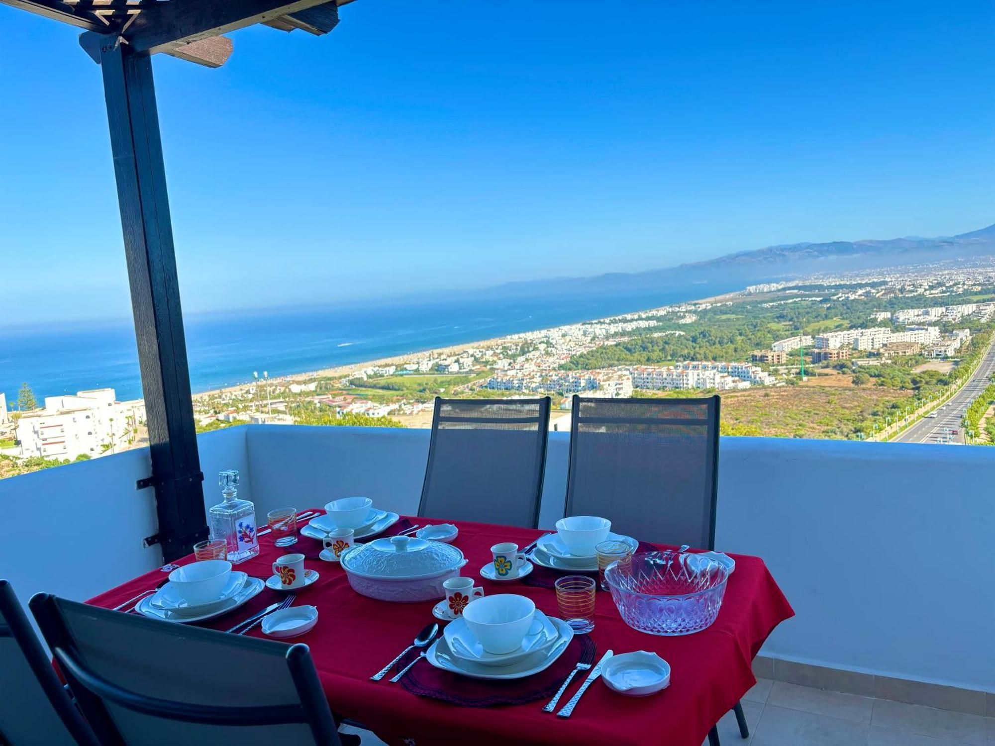 Appartement Vue Panoramique Sur Mer A Bella Vista Cabo Negro Exterior foto